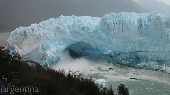 Ruptura del Glaciar Perito Moreno El Calafate